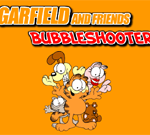 Garfield and Friends Bubble Shooter